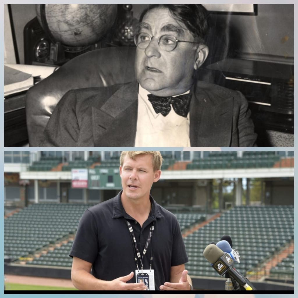 JOESOX3's tweet photo. Reinsdorf
You should have brought in Branch Rickey instead you miser bum
#whitesox #getz https://t.co/LEpzo7f7nf