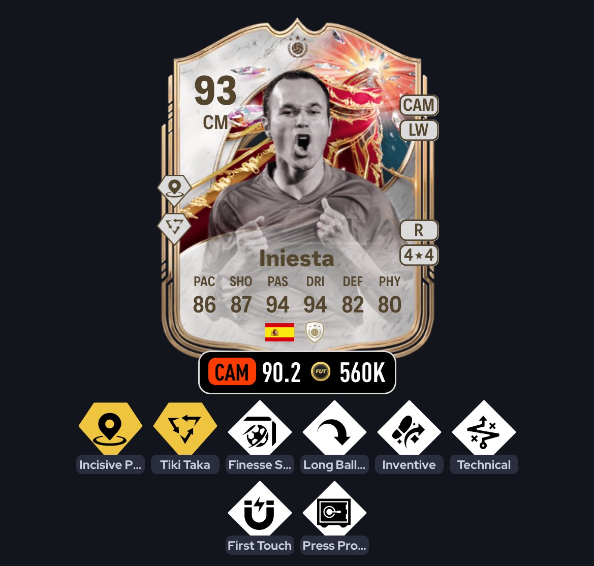 FIFA22_INFO's tweet photo. 6pm Content 

• RTTF Team
• Eze SBC
• Iniesta SBC
• RTTF Upgrade SBC
• 86+ Rewind Pick 
• 84+ TOTW Upgrade 
• New Objectives 
• New Evolution 

How many upgrades will Eze get? 🤔 https://t.co/5O8EHKIRWZ