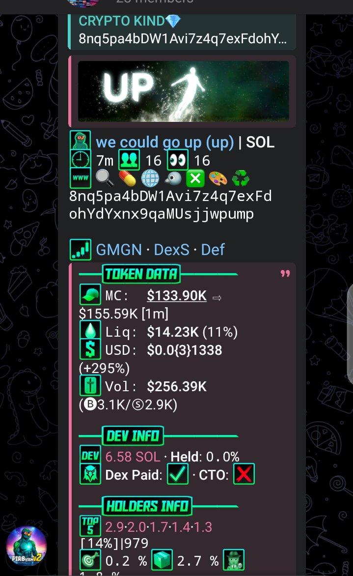 cryptogems009's tweet photo. CA><

8nq5pa4bDW1Avi7z4q7exFdohYdYxnx9qaMUsjjwpump https://t.co/74Z3ZkuvuP