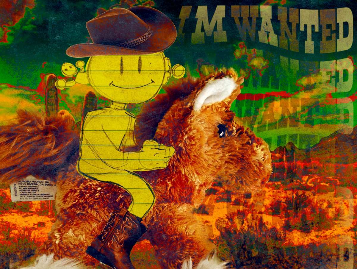 art piece about having friends come out of my ears