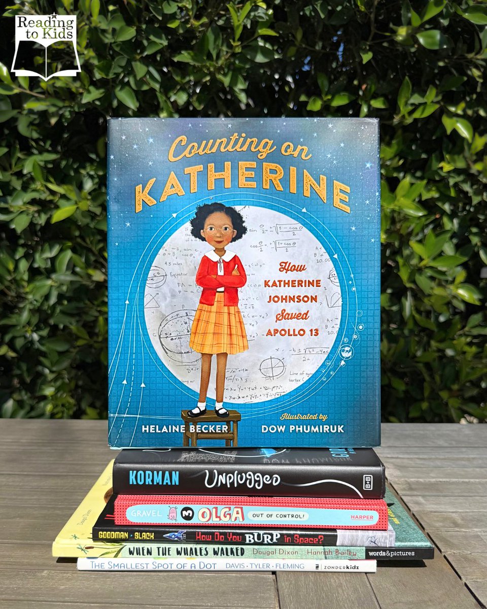 readingtokids's tweet photo. For our April Science &amp; Technology reading clubs, our Kindergarten read-aloud book is "The Smallest Spot of a Dot", an inspiring story of connection. 1st graders will learn about Katherine Johnson, and our 2nd graders will dive into evolution in "When the Whales Walked" 📚💙 https://t.co/Euw14RqRPK