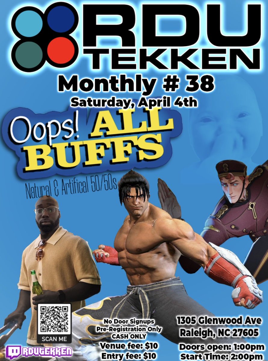 RDU Tekken tweet media