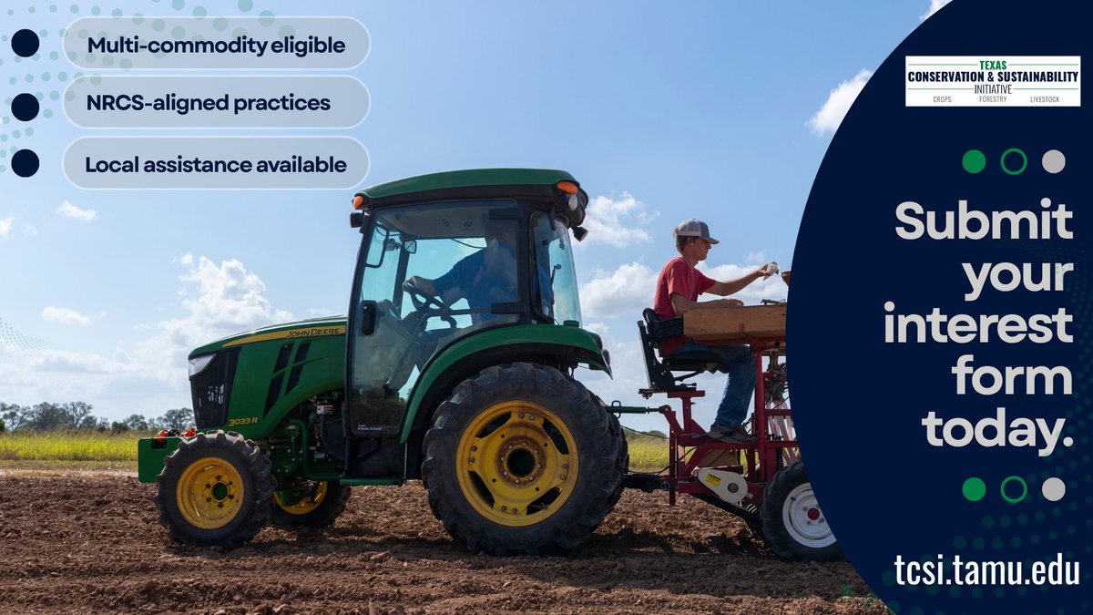 Texas Conservation and Sustainability Initiative tweet media