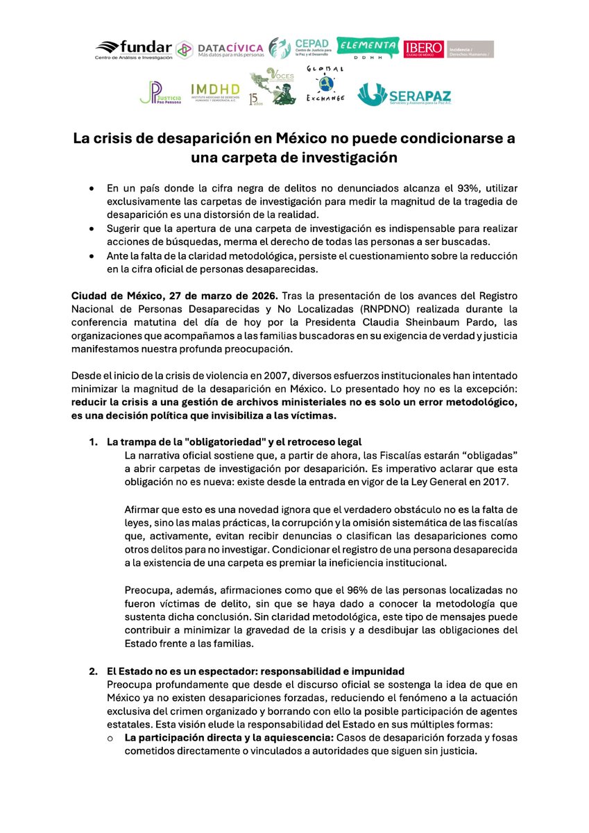 Serapaz México tweet media