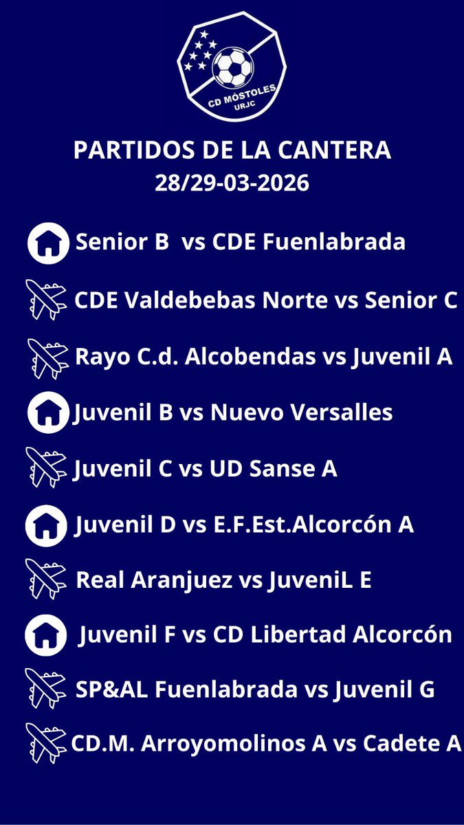 Cantera CD Móstoles URJC tweet media