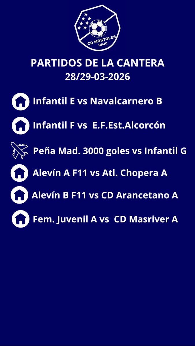 Cantera CD Móstoles URJC tweet media