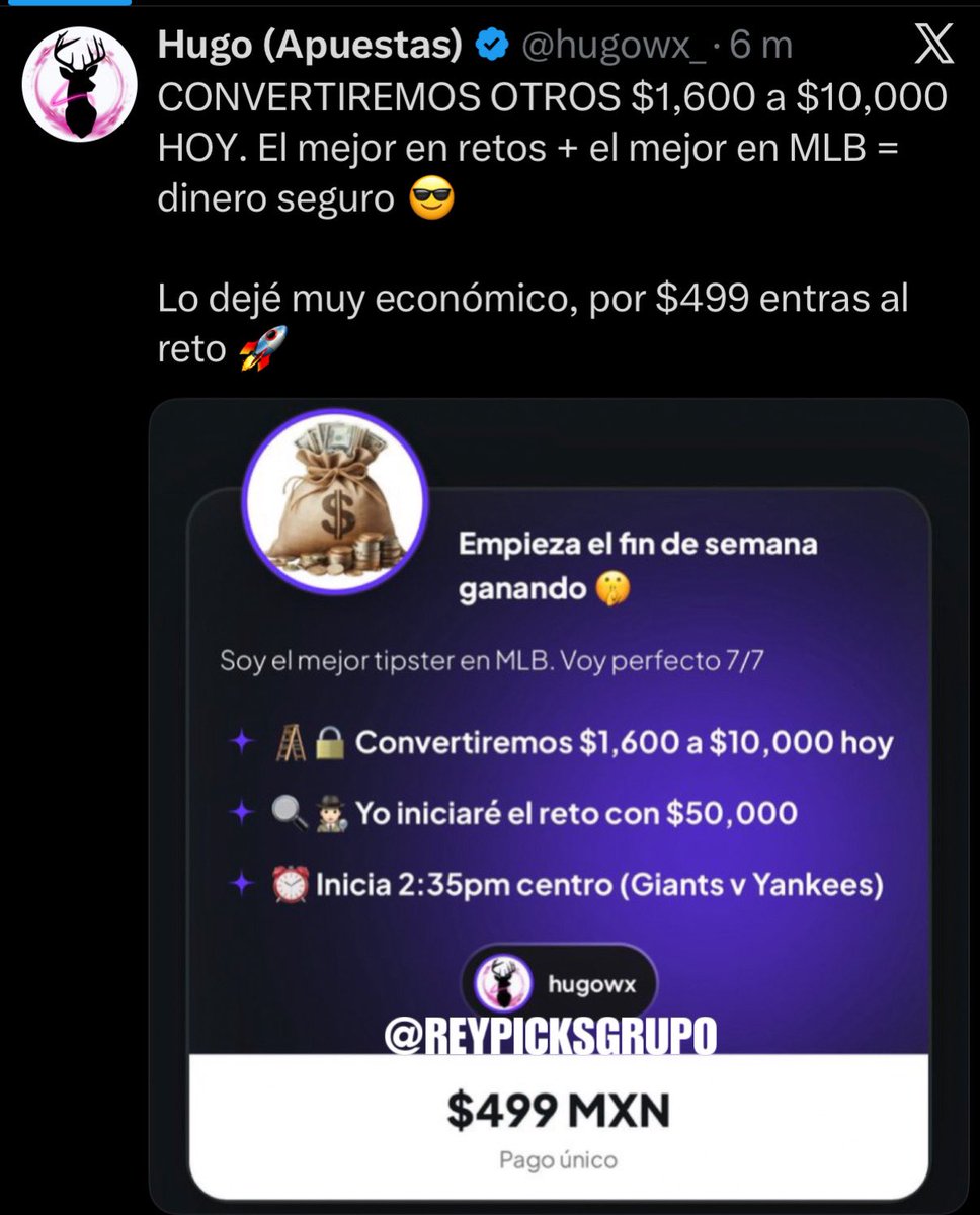 Picks de Tipsters GRATIS tweet media