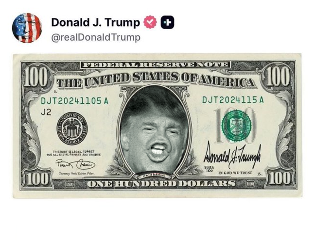 Jerknado's tweet image. #TrumpMoney #TrumpCash #TrumpBill