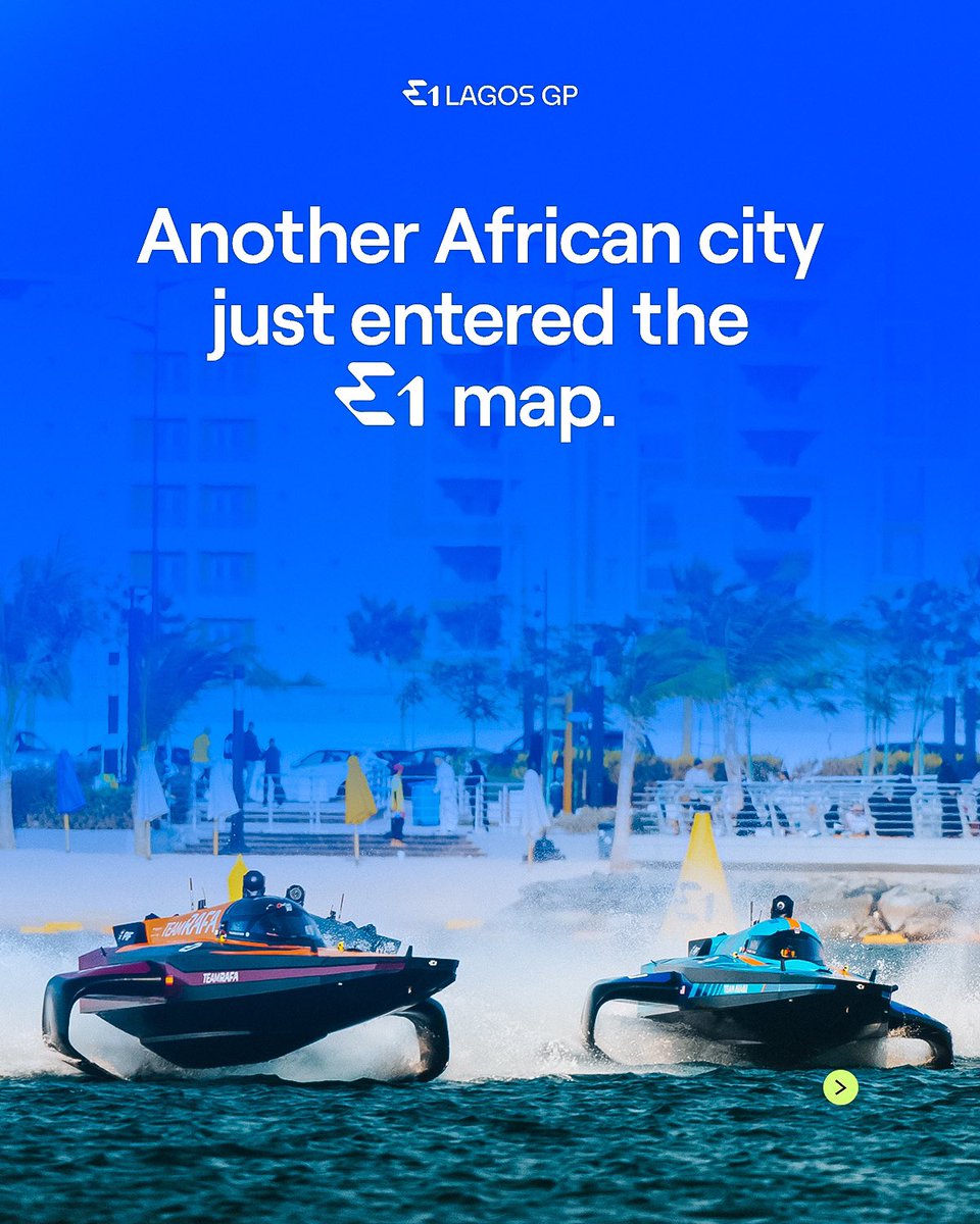 E1 Lagos GP tweet media