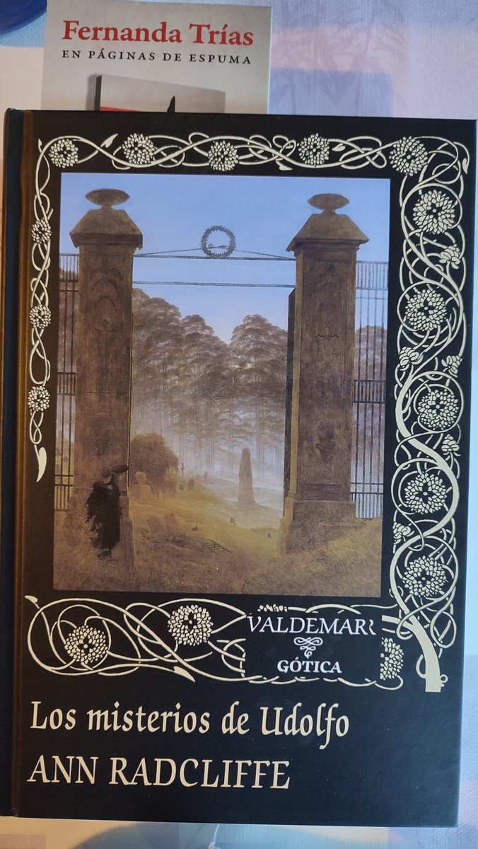 LeslieCattery's tweet photo. Hoy he pasado por el templo y me he hecho con esta adquisición 
Otro más de Gótica de la editorial @ed_valdemar 

Como no podía faltar. Era una necesidad. Ya por fin podré leer a Ann Radcliffe la madre del género gótico https://t.co/YKUb3zPLL6