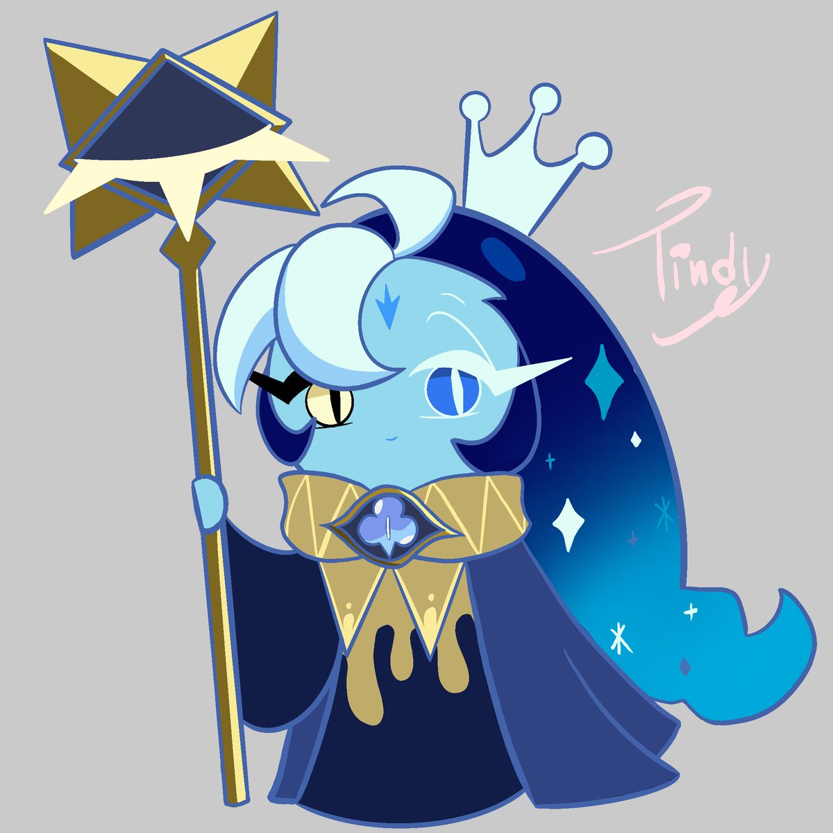 #薑餅人王國 #cookierunkingdom #shadowmilkcookie 稍微修改了一下AU衣服