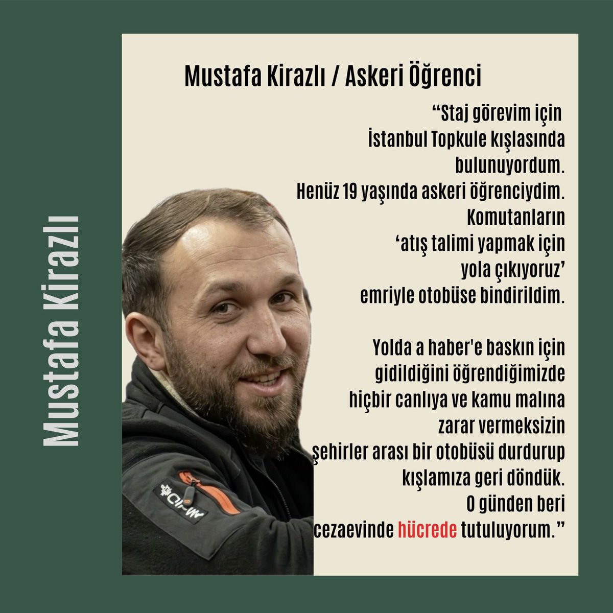 kybdlnhayatlar's tweet photo. Darbe suçunun oluşması için bilinçli iştirak, irade ve yönlendirme gerekir.
Rütbesiz, yetkisiz askeri öğrenciler ve kursiyerler için bu unsurların nasıl kurulduğu, hukuk açısından açık ve ikna edici şekilde ortaya konulmalıdır.
Bu adaletin gereğidir.

MasumAskeri DuyArtık https://t.co/ZTAOa9t3Gh