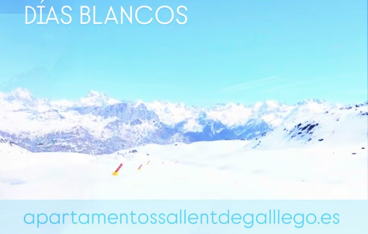 Apartamentos Sallent de Gallego tweet media