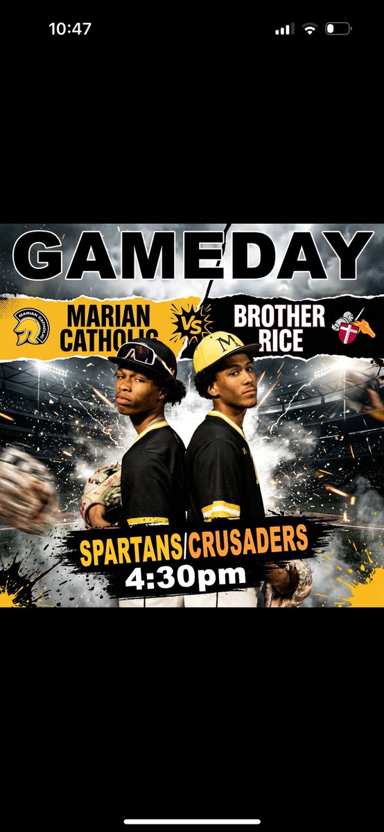 Marian Catholic Baseball tweet media