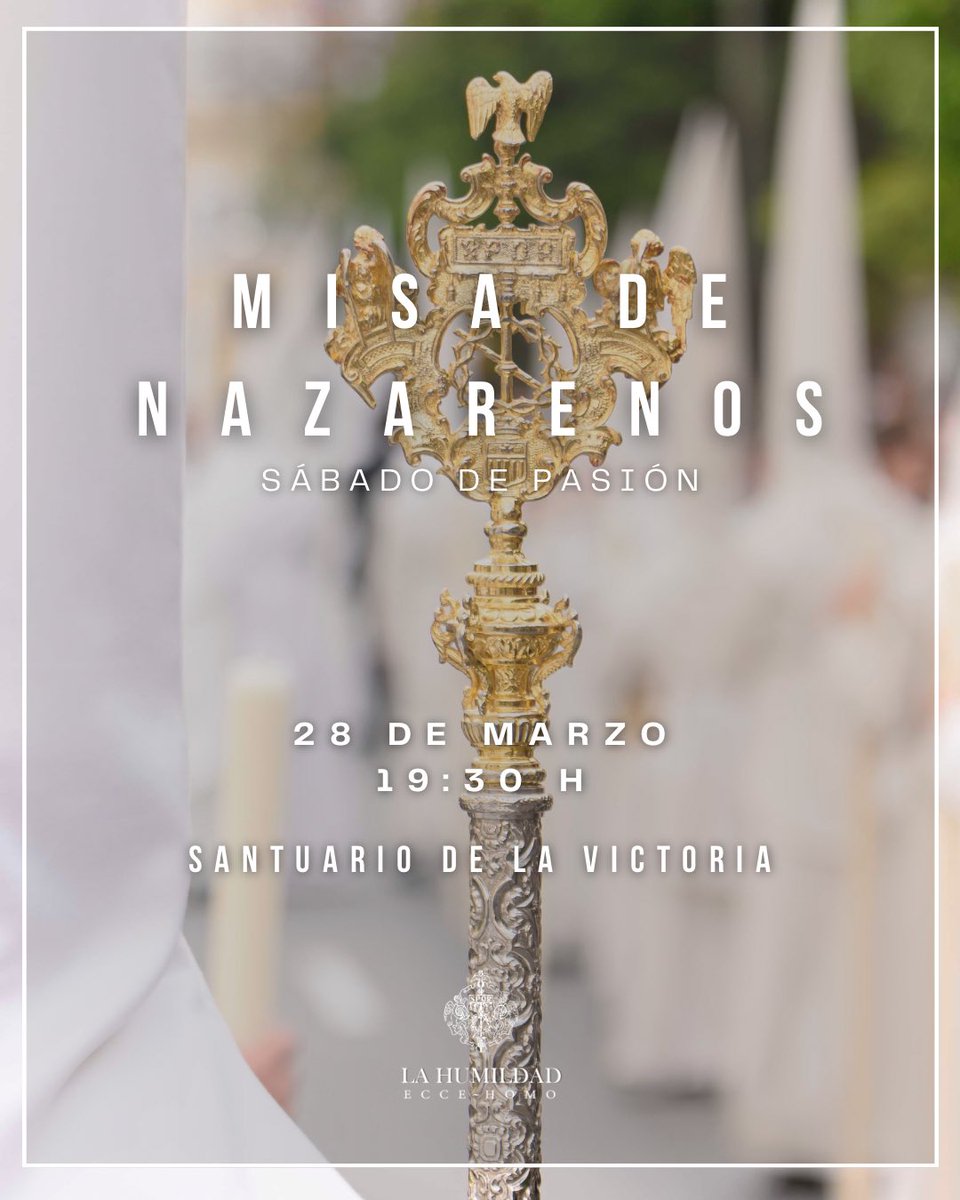 La Humildad (Ecce Homo) tweet media