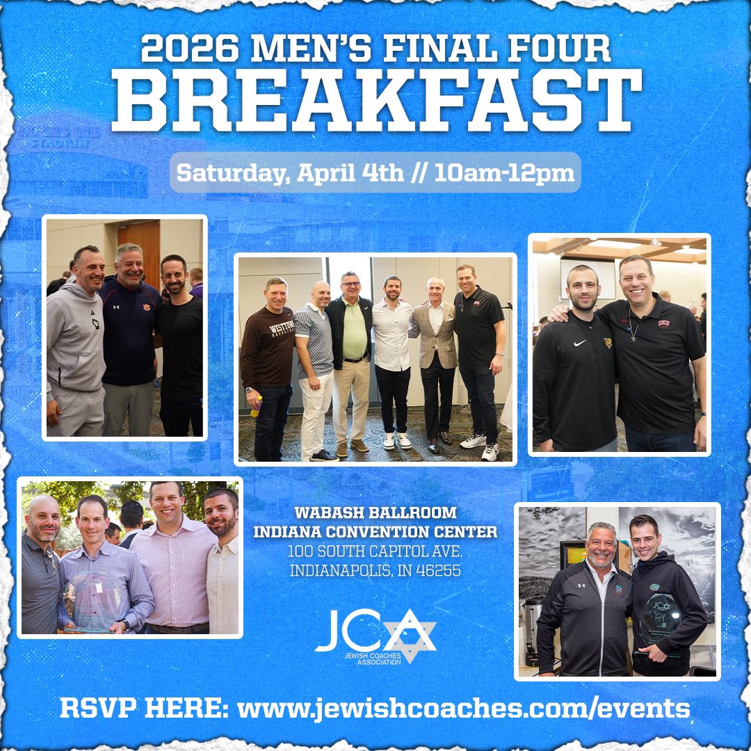 Jewish Coaches Association tweet media