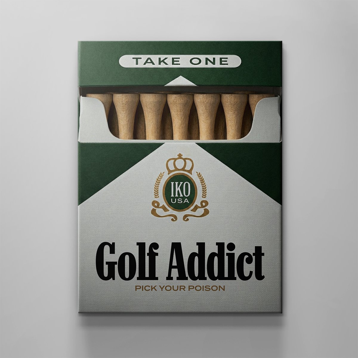 ikonick_xyz's tweet image. Chain Golfer. A Hard Habit to Break.⛳️
Shop “Golf Addict” @ the 🔗 in Bio!

#GolfAddict #GolfArt #IKONICK