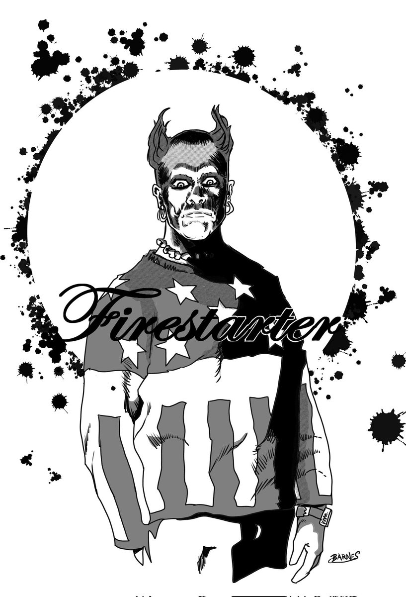 GraemeBarnes82's tweet photo. Felt like drawing #KeithFlint from #TheProdigy https://t.co/y9AvI3yTdk