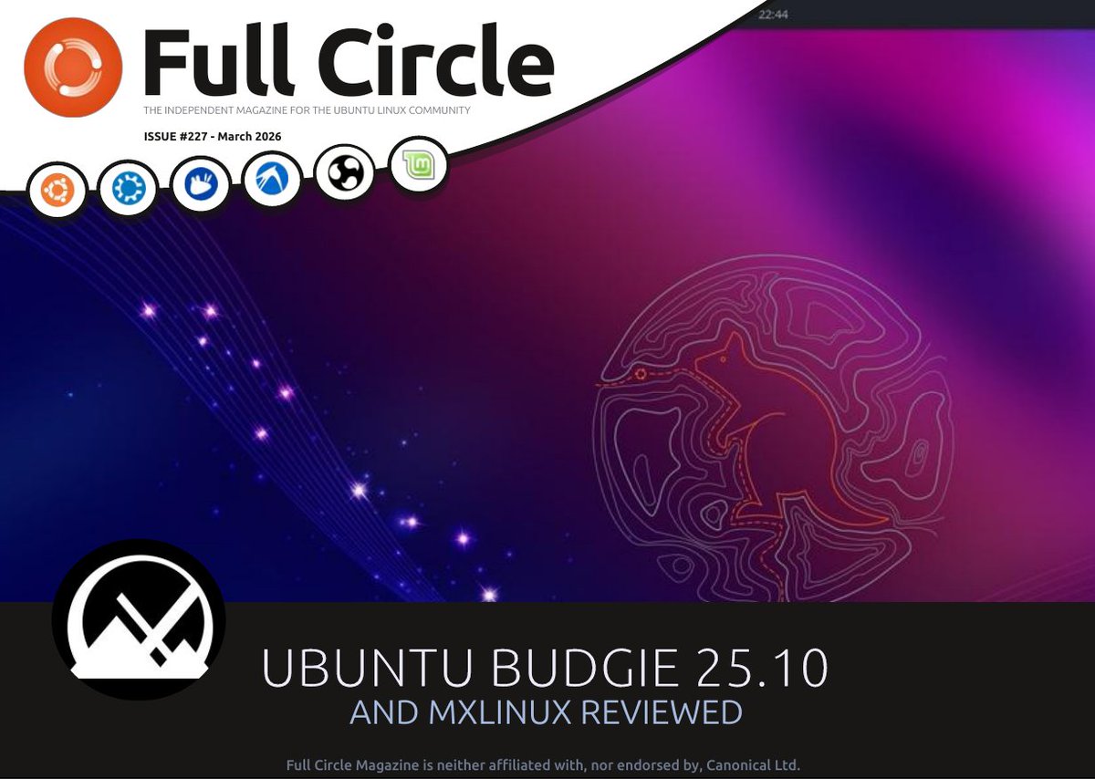 Full Circle Magazine tweet media