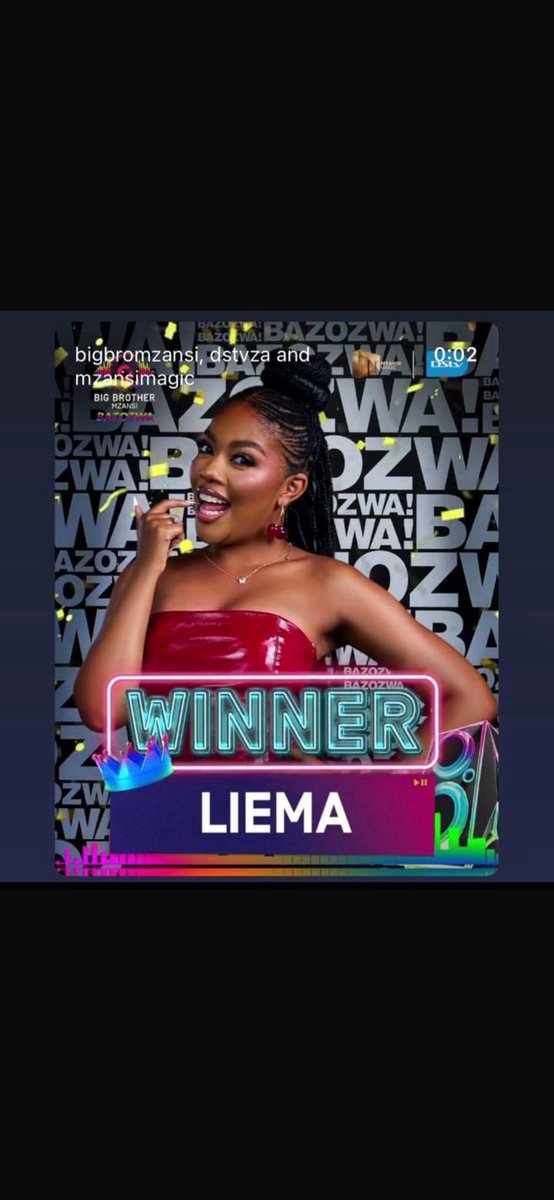 My Winner 🔥🔥🔥

#BBMzansi