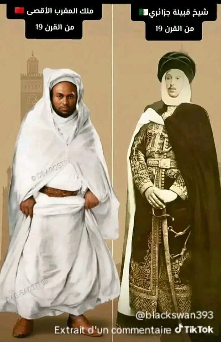 KDroua's tweet photo. @SaidDine43 @hamid1259 شوف لباس سلطانكم و شوف لباس الجزائريين ههه https://t.co/s8gMbjJDWT
