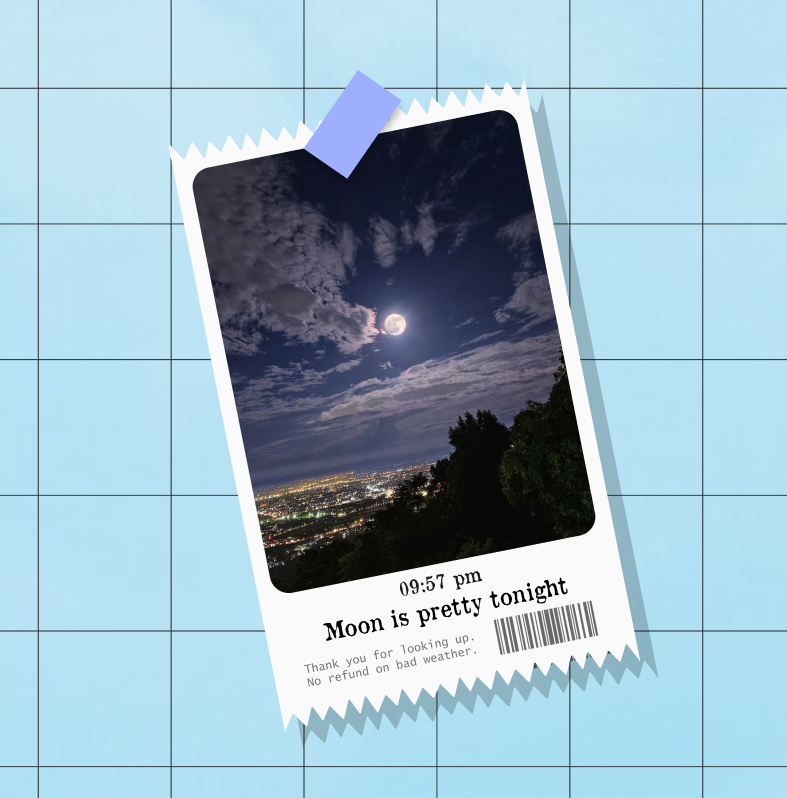 dreamsyyy's tweet photo. created this receipt in figma for a fun website. thoughts? https://t.co/lGkbftXz1Y