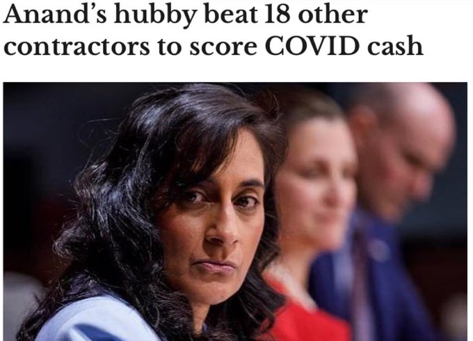 🚨Remember when this happened??🚨

And then everyone just forgot &amp; then it was ok?

~Anita Anand's Husband Beat 18 Contractors For HUGE Covid Cash ~

It was just a total coincidence, right <a href="/AnitaAnandMP/">Anita Anand</a>? 

Criminal actions have consequences - especially for traitors.