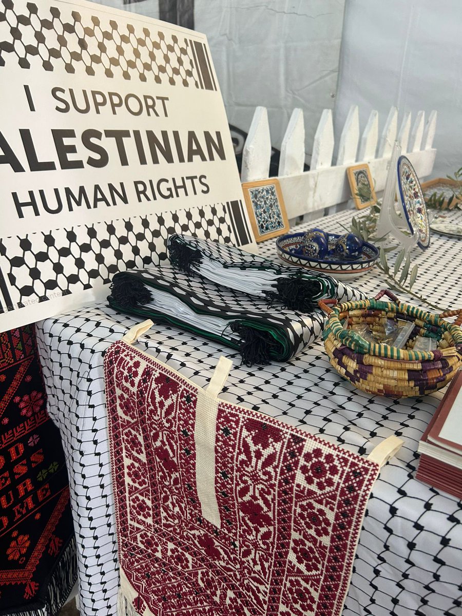 PalEmbassyZa's tweet photo. Strong Turnout for Palestine Stall at Constitution Hill Human Rights Festival

@PalEmbassyZa recorded a powerful response on its first day of participation at the Human Rights Festival at Constitution Hill, with more than a hundred visitors engaging at our stall. https://t.co/WHJWwrvugI