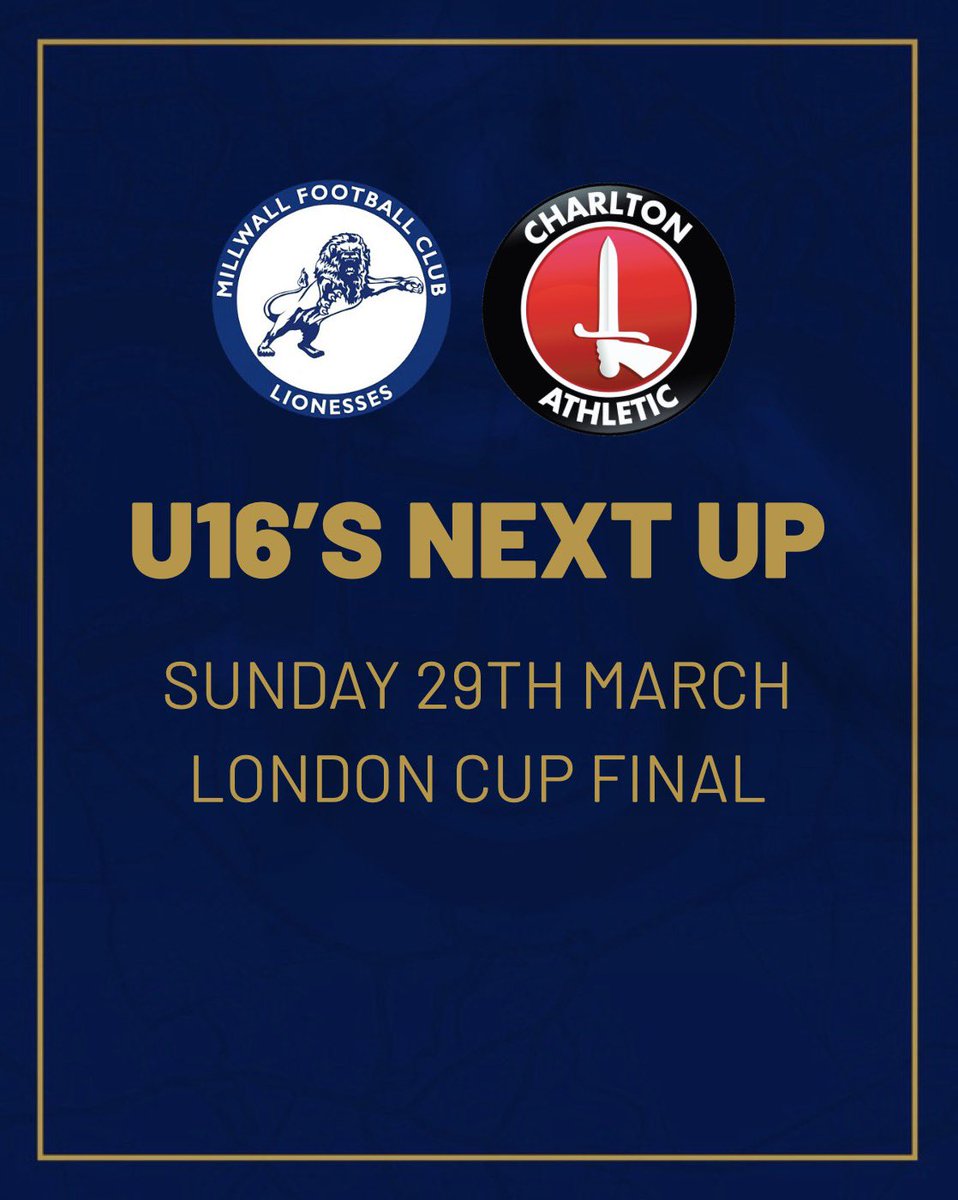 Millwall Lionesses Academy tweet media