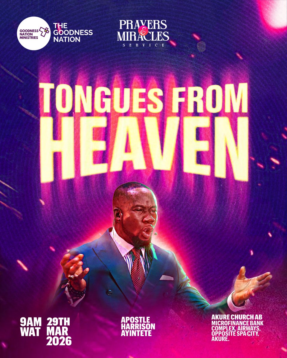 Apostle Harrison Ayintete tweet media