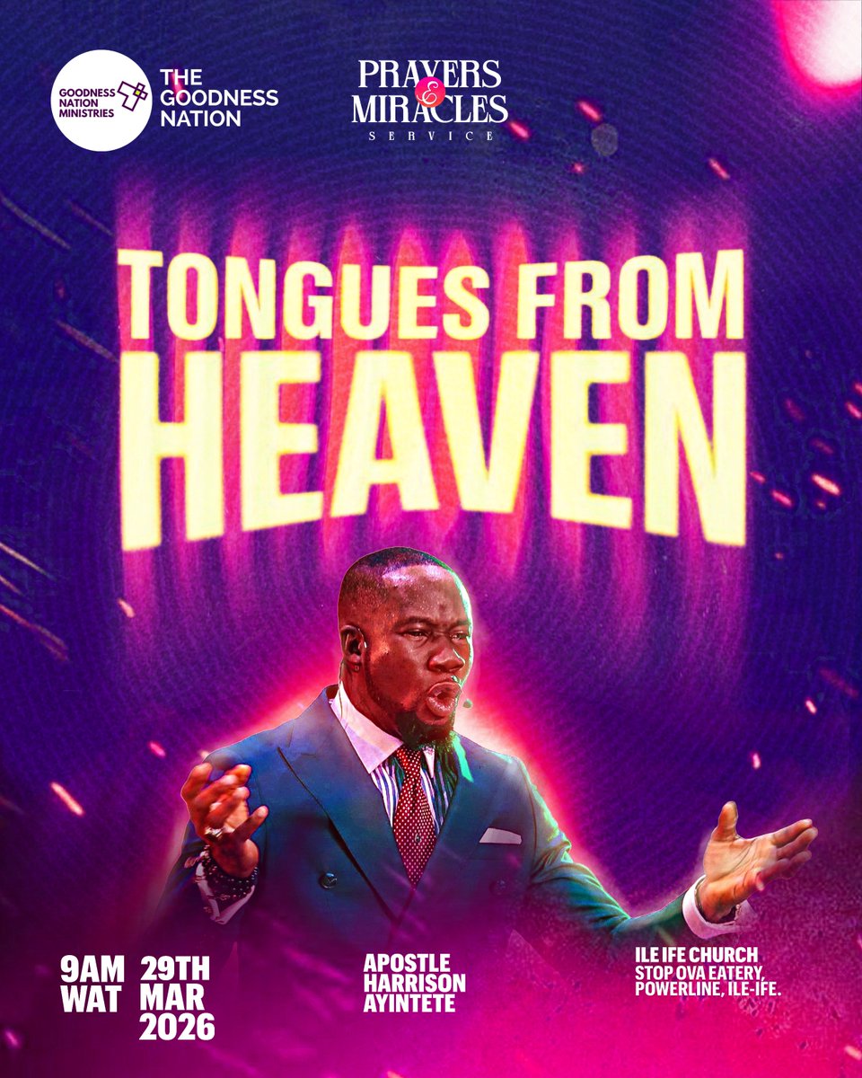 Apostle Harrison Ayintete tweet media