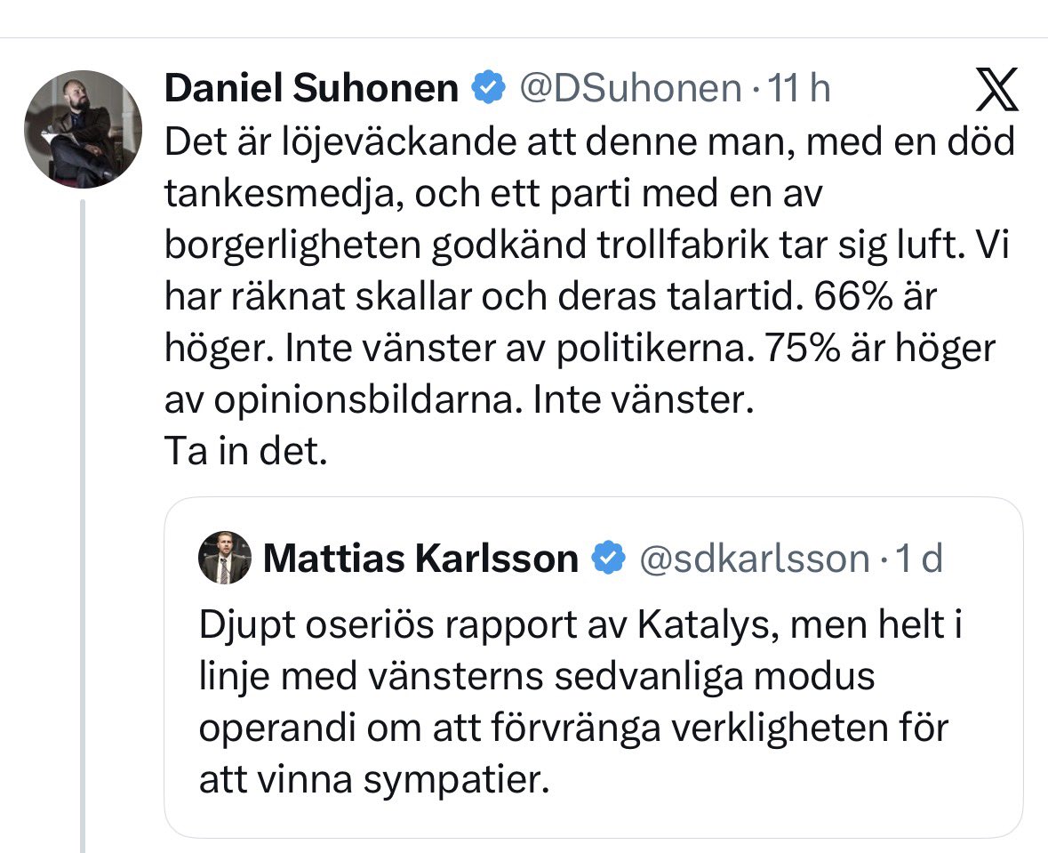 Mattias Karlsson tweet media