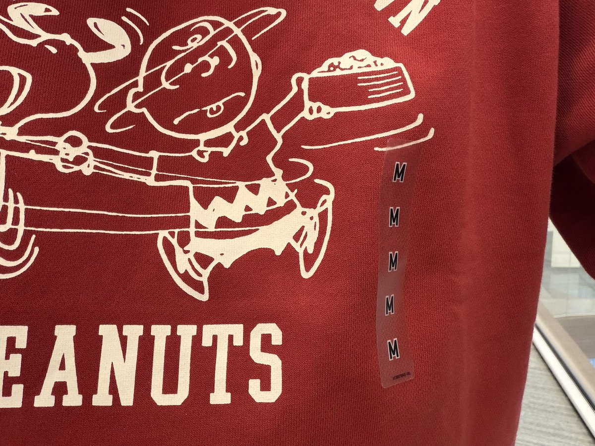 i went five hours at work before i realized i still had the medium sticker on my sweater