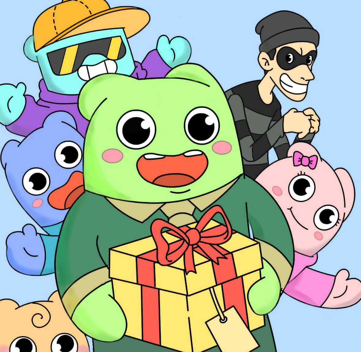 ReiParkernft's tweet image. Brought my Little Guy to life 🎨 ✨ 

My second entry 🍓 
@LittleGuysWorld 
@LittleGuyBerry