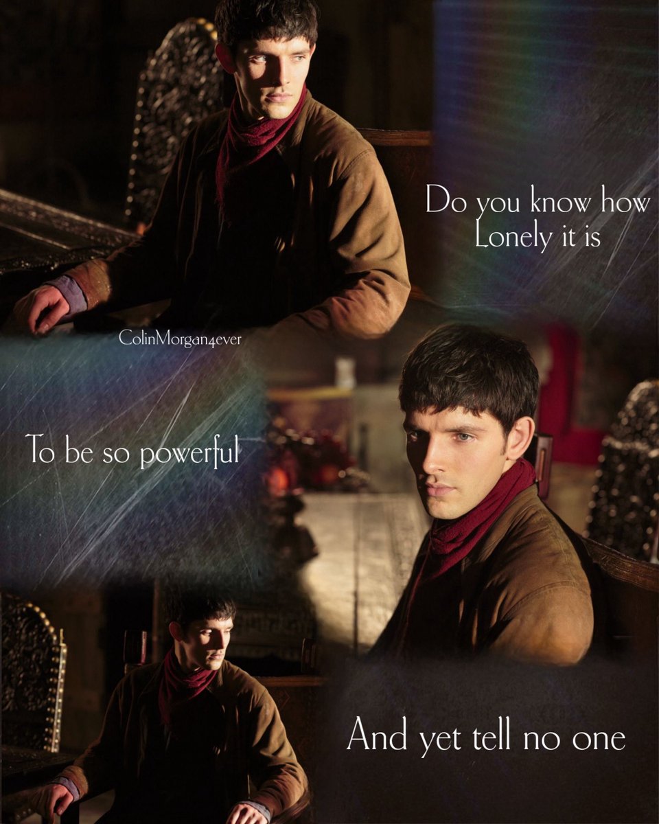 #Merlin’s destiny too much to bear sometimes.

My #posterdesign #ColinMorgan