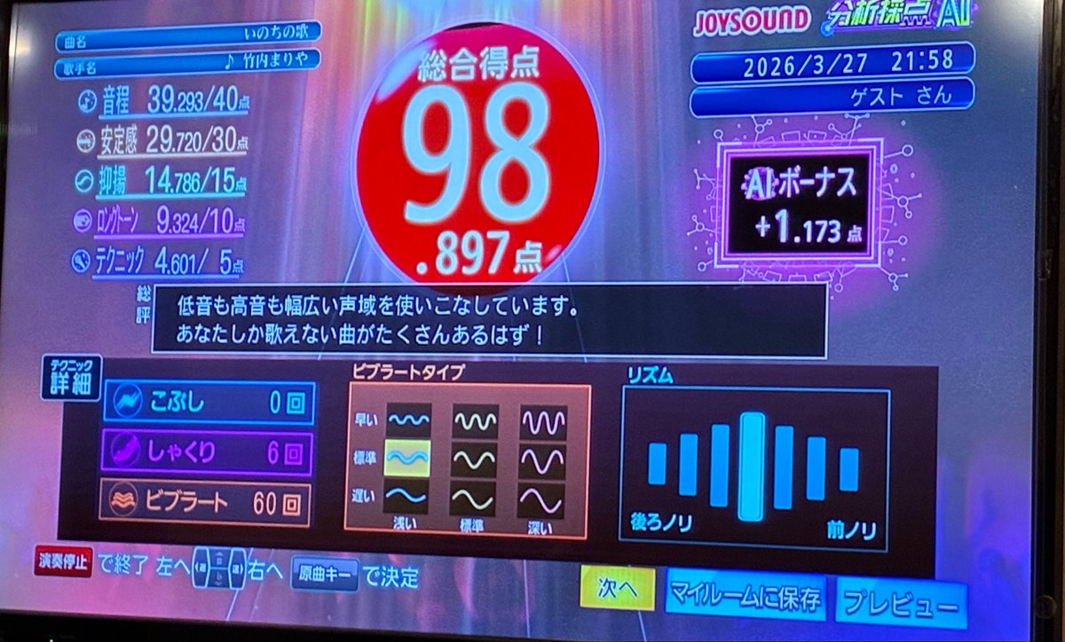 haaaaaa1023's tweet photo. 初めて取りましたこんな点数。
(´⊙ω⊙`) https://t.co/zwQoIhMSTJ