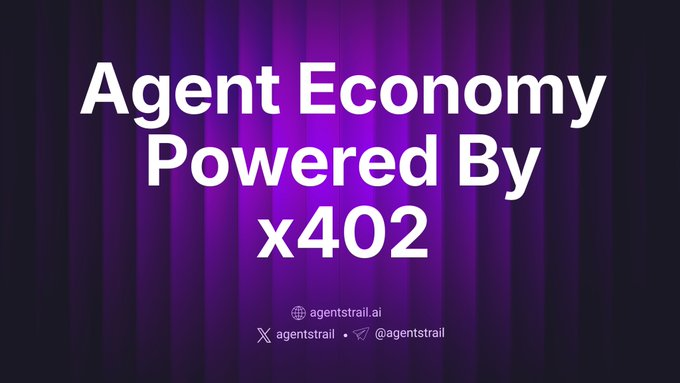 agentstrail's tweet photo. The payment layer for AI agents is live on Solana.
x402 + MCP + on-chain settlement.
Not a concept. Not a demo.
Live. Right now. 🔥
And you're still early. https://t.co/Wz2q88a8YN