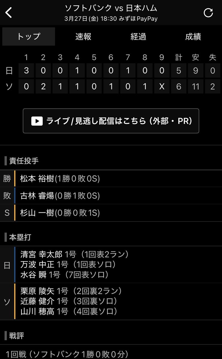 元一塁手 tweet media