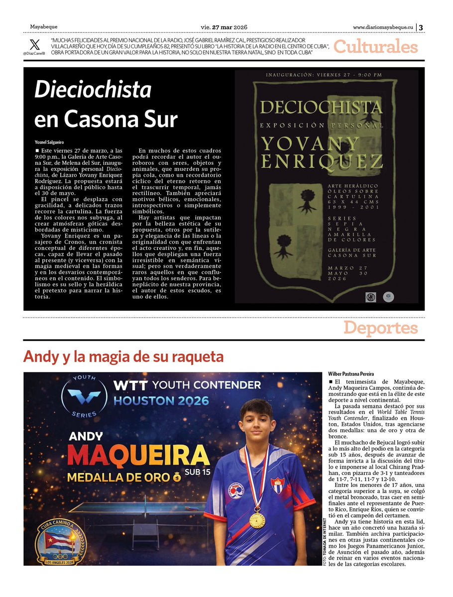 Diario Mayabeque tweet media