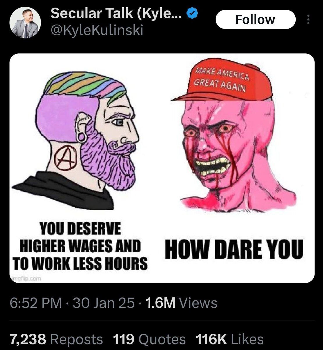 Insane Cope tweet media