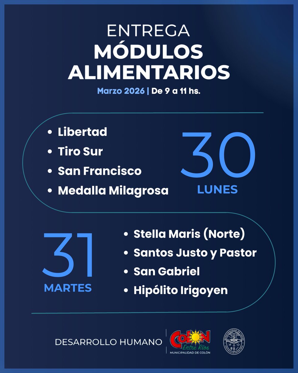 Municipalidad de Colón tweet media