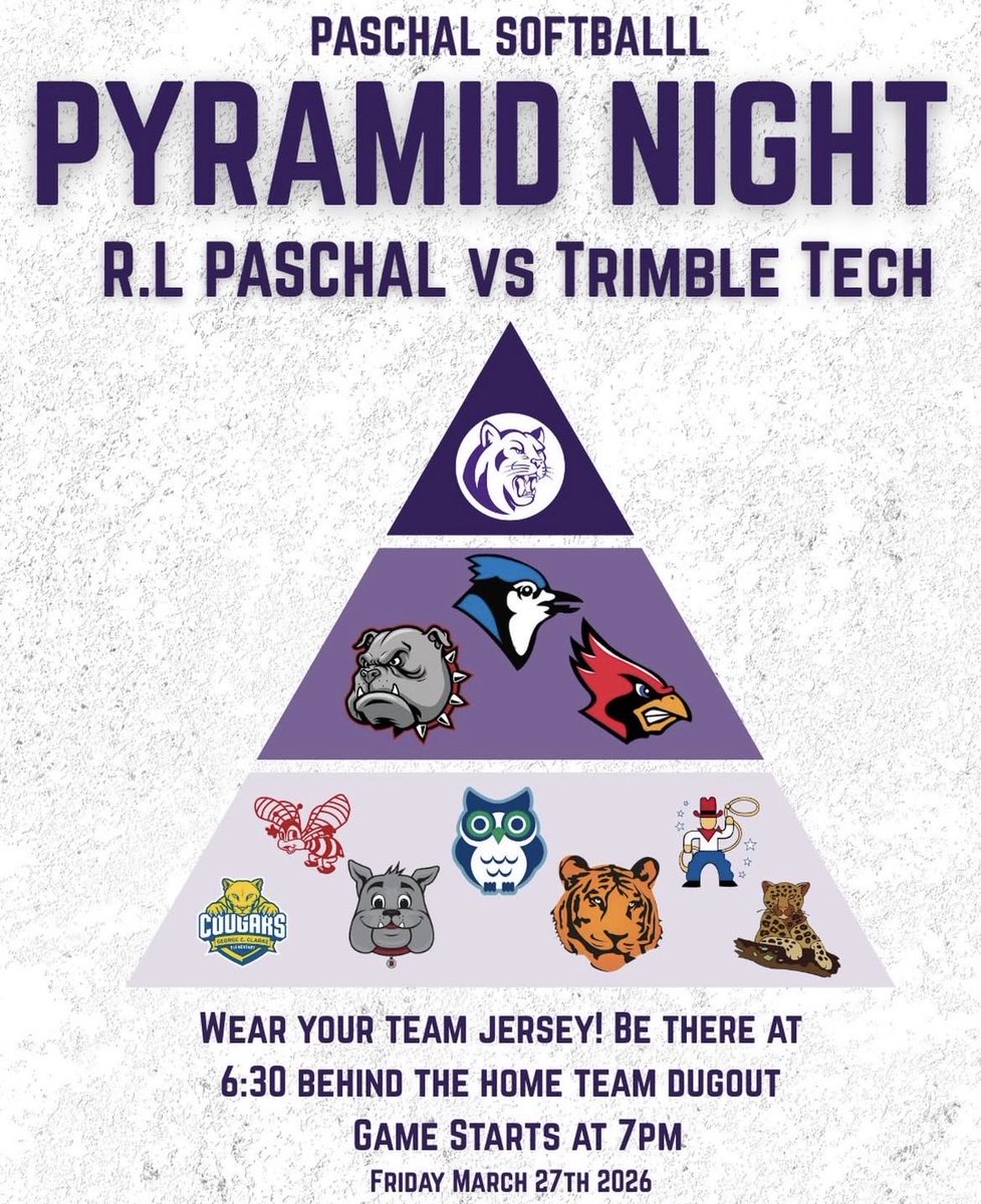 Paschal HS Softball tweet media