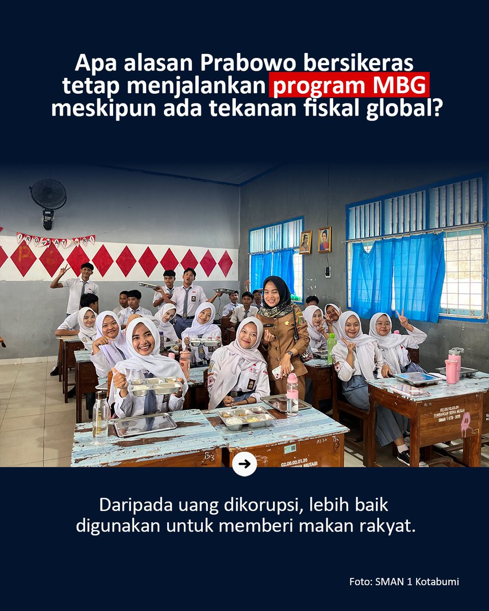 penjagaharapan's tweet photo. 8 Mindset Kunci Presiden Prabowo
#PrabowoSubianto #DiskusiMejaBundar #MindsetPrabowo #VisiIndonesia #MBG https://t.co/7eLbSKXHuH