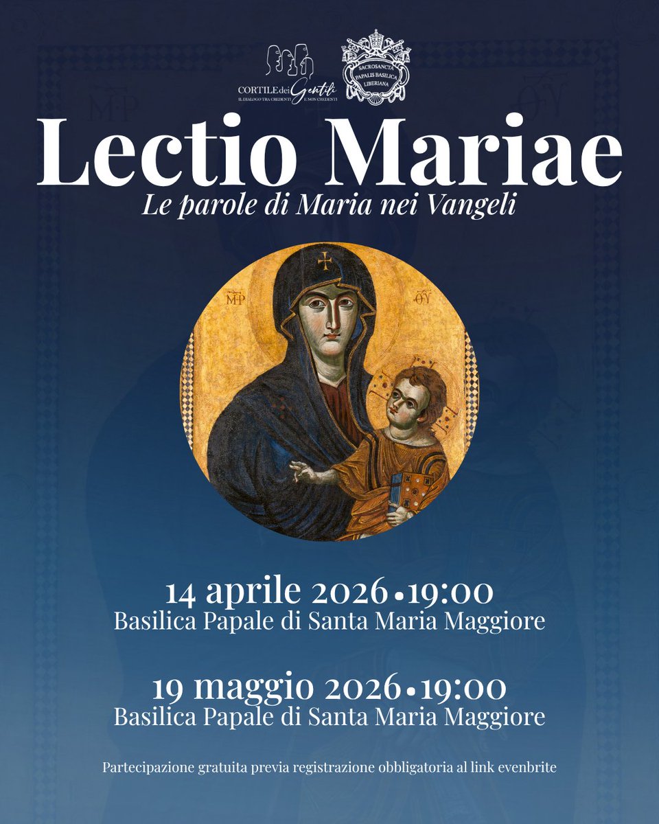 Cortile dei Gentili tweet media