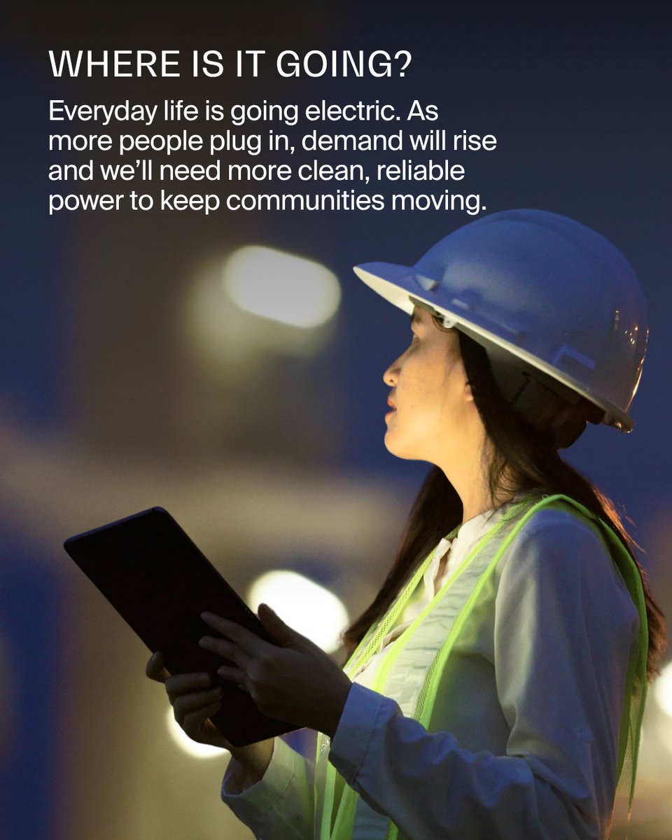 WattNextOPG's tweet photo. From your phone to household appliances, more parts of everyday life are turning to clean, reliable electricity to power on - a process called electrification. Swipe to learn more about this electrifying transformation and visit https://t.co/EM1SKiM0ft. https://t.co/YWnEeBlWFN