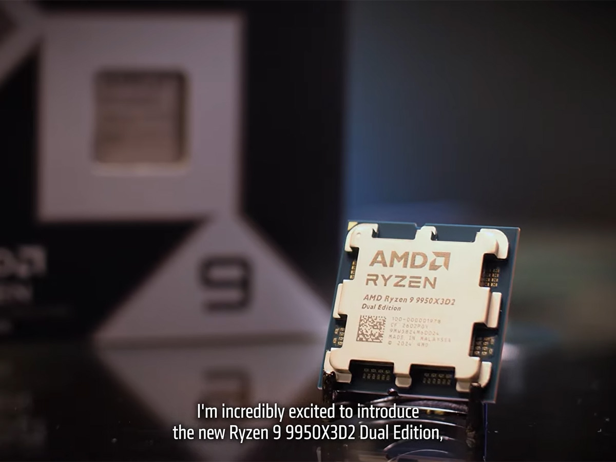 pc_watch's tweet photo. 【今日の人気記事】AMD、キャッシュ合計208MBの「Ryzen 9 9950X3D2 Dual Edition」電撃発表 https://t.co/OuOalsCxCU https://t.co/8mKibLJhQd