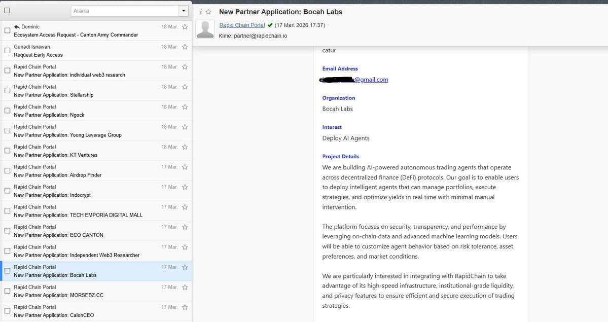 We are ready to add value to the <a href="/CantonFdn/">Canton Foundation</a> ecosystem. As Rapid Chain, we are proud to announce that our MainNet infrastructure is fully compliant and active for the #FeaturedApp SV voting process.

Here is the value Rapid Chain brings to the <a href="/CantonNetwork/">Canton Network</a> and our current