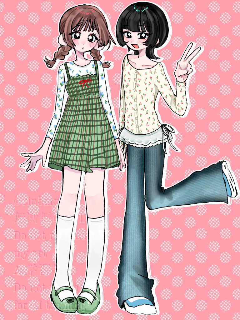 rin5mm's tweet photo. 散らばってる小さな柄が好き
#illustration #イラスト https://t.co/7tORGakZUZ