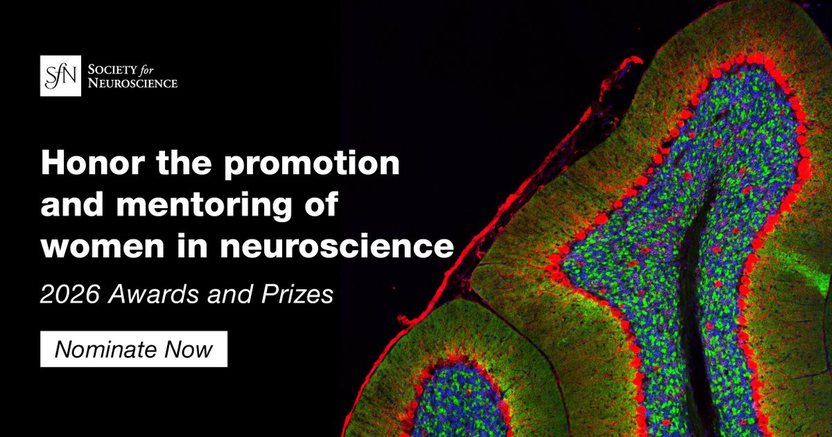 Society for Neuroscience (SfN) tweet media