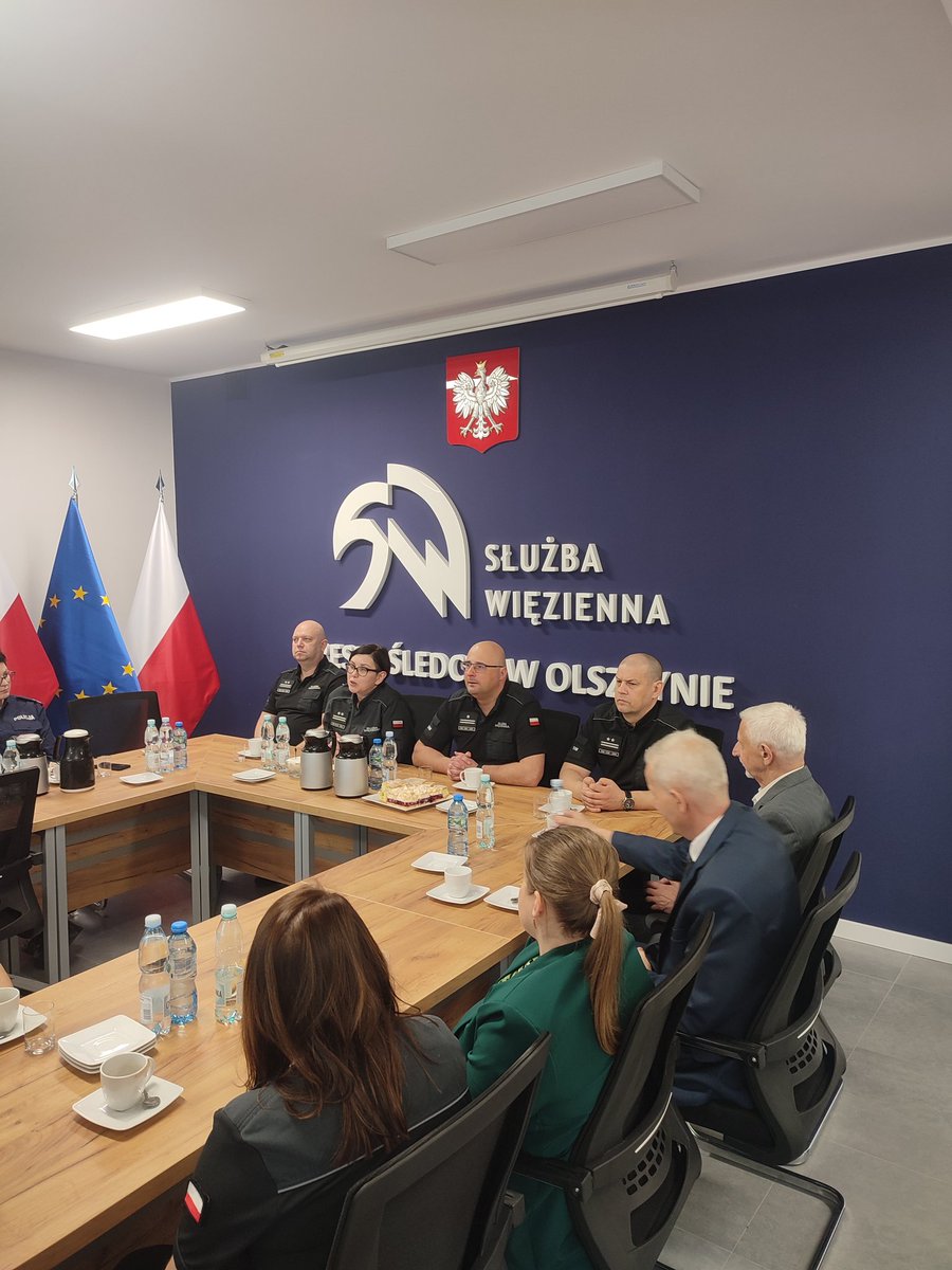 ASOlsztyn's tweet photo. Odprawa roczna w Areszcie Śledczym w Olsztynie. https://t.co/Dk7zeDxmUw